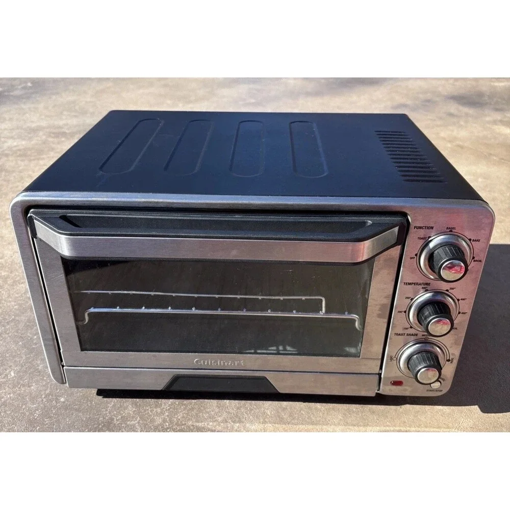 Cuisinart Toaster Oven/ Broiler Stainless Steel Custom Classic Series TOB-40